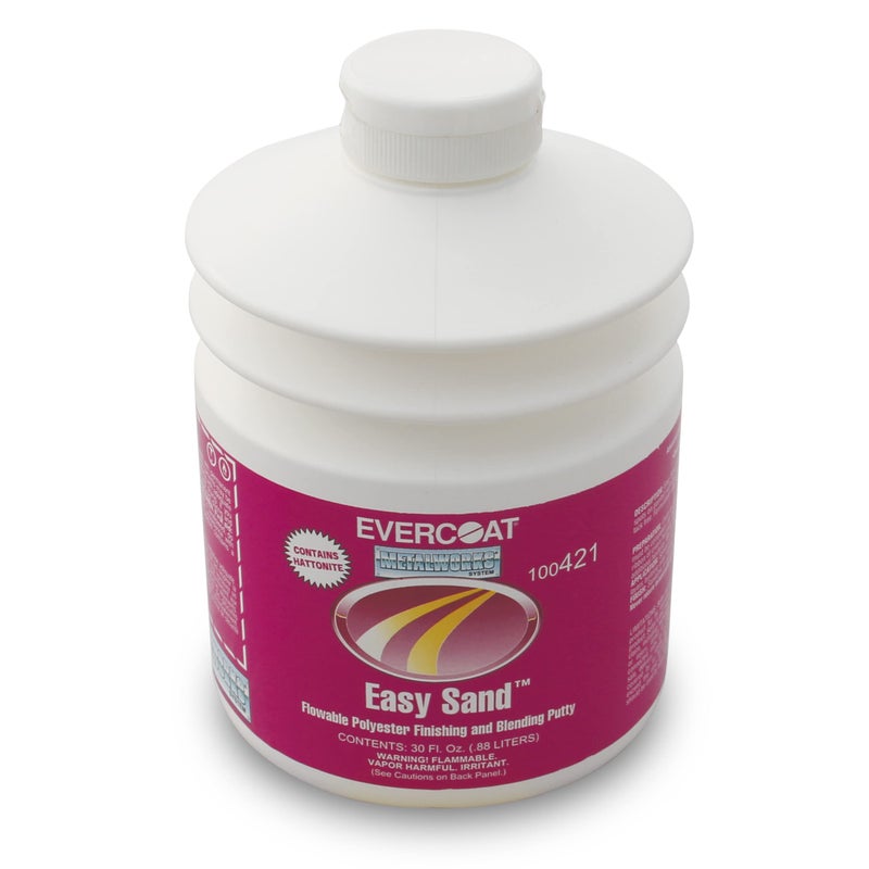 Evercoat Easy Sand Polyester Finishing & Blending Putty for Steel, Fiberglass & More - 30 Fl Oz - Image 1